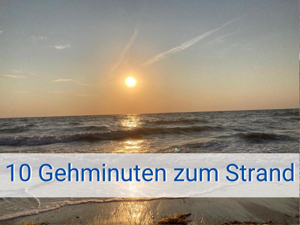 Boeltser Hus Ferienwohnungen Mit Strandkorb Und Kamin 10 Gehminuten Zum Kurtaxefreien Sandstrand Kraksdorf Exterior photo